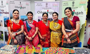 छत्तीसगढ़ की संस्कृति ने विदेश में बिखेरा रंग