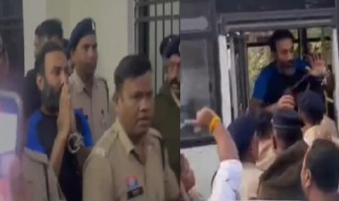 हिस्ट्रीशीटर वीरेंद्र तोमर की टूटी शान, न्यायिक रिमांड पर भेजा गया जेल, समर्थकों ने कोर्ट के बाहर किया हंगामा
