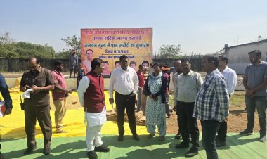 पल्ली केंद्र से धान खरीदी सत्र की शुरुआत, सहकारिता मंत्री केदार कश्यप ने किया निरीक्षण