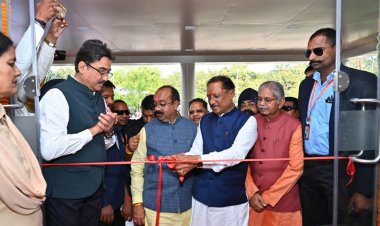 मुख्यमंत्री ने कोनी में नवीन संभागायुक्त कार्यालय का किया लोकार्पण