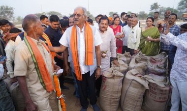 किसान, छत्तीसगढ़ की समृद्धि, आत्मनिर्भरता और गौरव के सबसे बड़े शिल्पकार सांसद बृजमोहन अग्रवाल