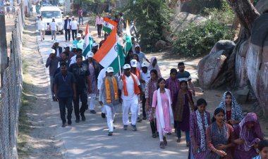 राष्ट्रीय गौरव एवं एकता के संदेश के साथ निकाला गया ‘यूनिटी मार्च’*