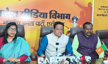 हिड़मा को शहीद बताना और लाल सलाम कहकर श्रद्धांजलि देना कांग्रेस का शर्मनाक कृत्य : भाजपा