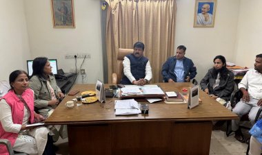 नान अध्यक्ष संजय श्रीवास्तव राजस्थान प्रवास पर “सार्वजनिक वितरण प्रणाली का निरीक्षण किया"