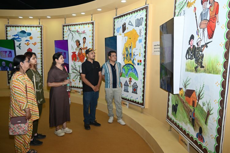 रजत जयंती महोत्सव में जनसंपर्क विभाग की डिजिटल प्रदर्शनी बनी आकर्षण का केंद्र….