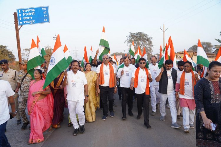 बलौदा बाजार में ‘सरदार 150 @ यूनिटी मार्च पदयात्रा’ का हुआ भव्य आयोजन