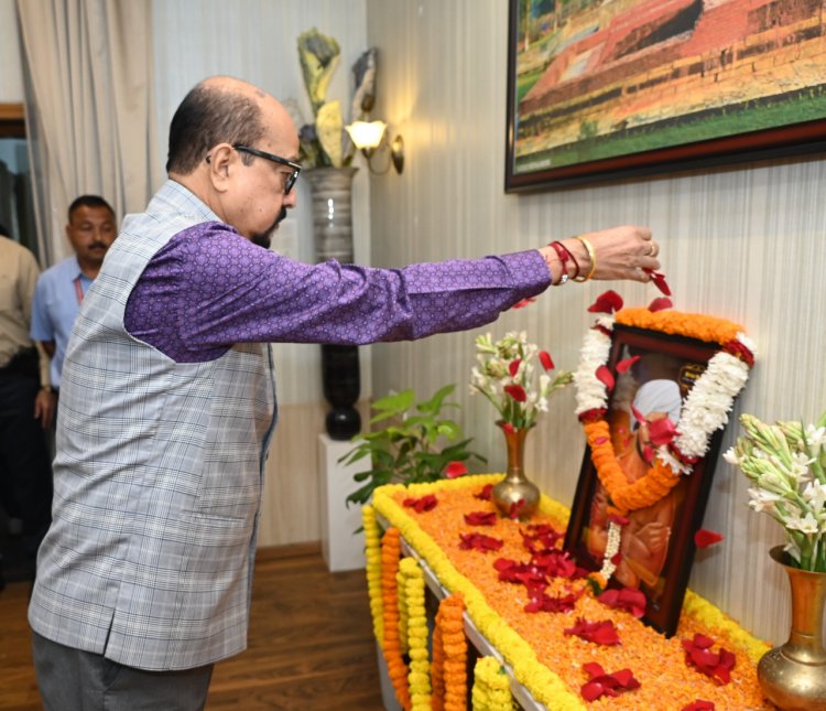 राज्यपाल श्री डेका ने भगवान बिरसा मुंडा की जयंती पर किया नमन