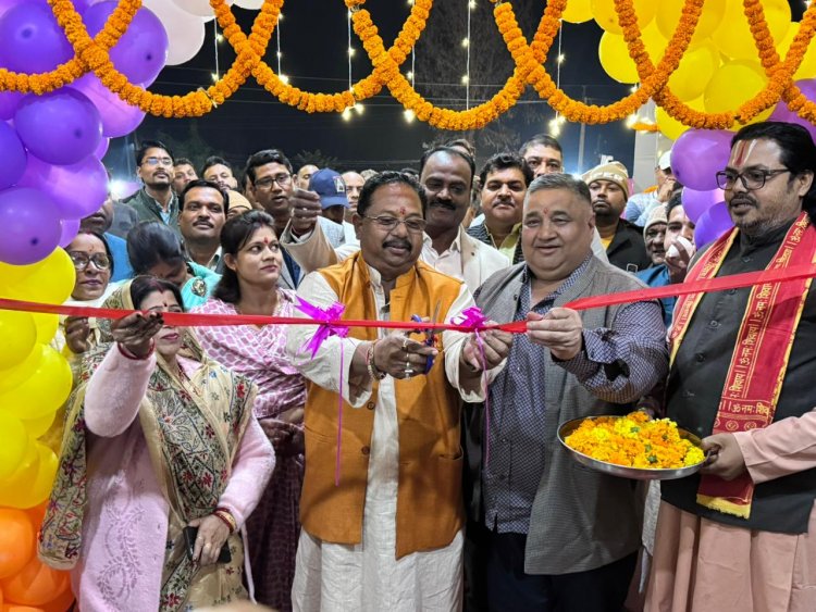 लखनपुर को मिला सर्व समाज मांगलिक भवन का तोहफा