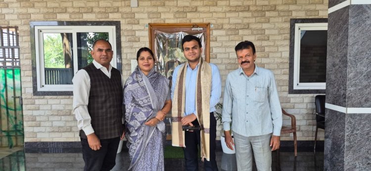 अनंत गुप्ता ने CGPSC में हासिल की शानदार सफलता, प्रदेश में 26वाँ रैंक, प्रदेश उपाध्यक्ष रंजना साहू ने दी शुभकामनाएं