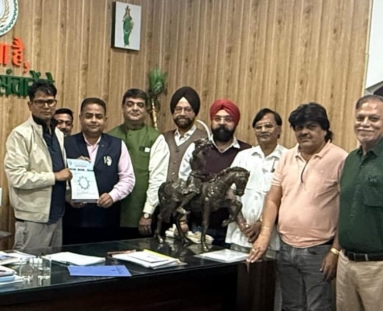 छत्तीसगढ़ चेम्बर अध्यक्ष सतीश थौरानी के नेतृत्व में प्रतिनिधिमंडल ने वित्तमंत्री को गाइडलाइन दरों और सम्पति के पंजीयन शुल्क पर सौंपे सुझाव