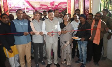 उद्योग मंत्री ने किया ऑक्सीजोन विकास कार्याे का लोकार्पण