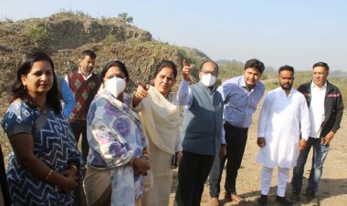 उप मुख्यमंत्री  अरुण साव ने सरोना डंप-साइट का किया निरीक्षण