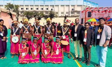 राज्य युवा महोत्सव-2025 में कांकेर जिले की टीम ने किया शानदार प्रदर्शन