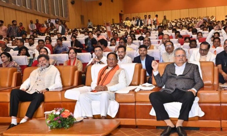 मुख्यमंत्री  विष्णु देव साय ने सुनी 'मन की बात' की 128 वीं कड़ी