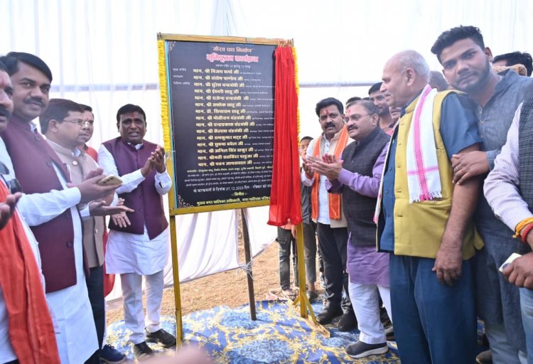 गौरव पथ शहर के भविष्य को गति देने वाला विकास मार्ग है– उप मुख्यमंत्री श्री विजय शर्मा
