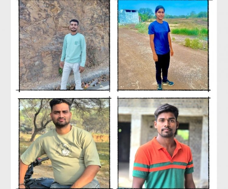 सरधाभाठा के चार युवा जिला पुलिस बल आरक्षक भर्ती में सफल — एक छोटे ग्राम की बड़ी उपलब्धि