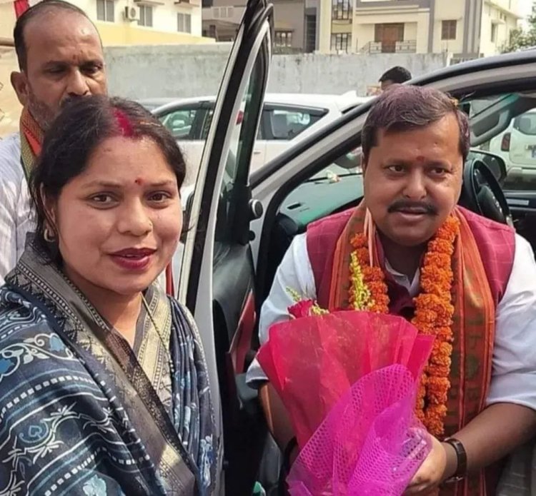 भाजपा के राष्ट्रीय कार्यकारी अध्यक्ष बनने पर नितिन नवीन को प्रदेश उपाध्यक्ष रंजना साहू ने दी बधाई