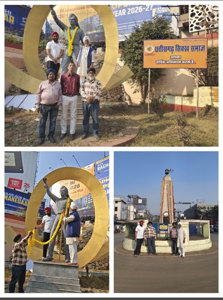 स्वच्छता, सम्मान और देशभक्ति के संकल्प के साथ छत्तीसगढ़ सिख समाज ने दी 2025 को विदाई