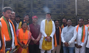 वन मंत्री श्री कश्यप ने सुकमा को दी विकास को नई गति : 4.50 करोड़ रुपए के 43 कार्यों का भूमिपूजन