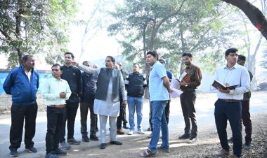 रायपुर पश्चिम को मिलेगी बड़ी सौगात: जरवाय में 9 करोड़ की लागत से बनेगा भव्य 'अमृत उद्यान'