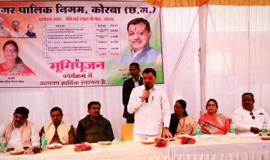 कोरबा के रविशंकर नगर जोन अंतर्गत वार्डाे को मिली 03 करोड़ 20 लाख रूपए के विकास कार्याे की सौगात