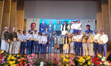 राष्ट्रीय सड़क सुरक्षा माह 2026 के तहत राज्य स्तरीय सम्मान समारोह का आयोजन, मुख्यमंत्री के हाथों चार राहवीर हुए सम्मानित