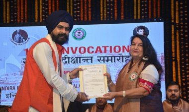 डॉ. मनिंदर सिंह धुन्ना को ललित कला में डॉक्टरेट की उपाधि