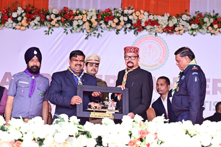 राज्यपाल श्री रमेन डेका ने प्रथम राष्ट्रीय रोवर-रेंजर जंबूरी का किया शुभारंभ,युवाओं से राष्ट्र निर्माण में योगदान का आह्वान