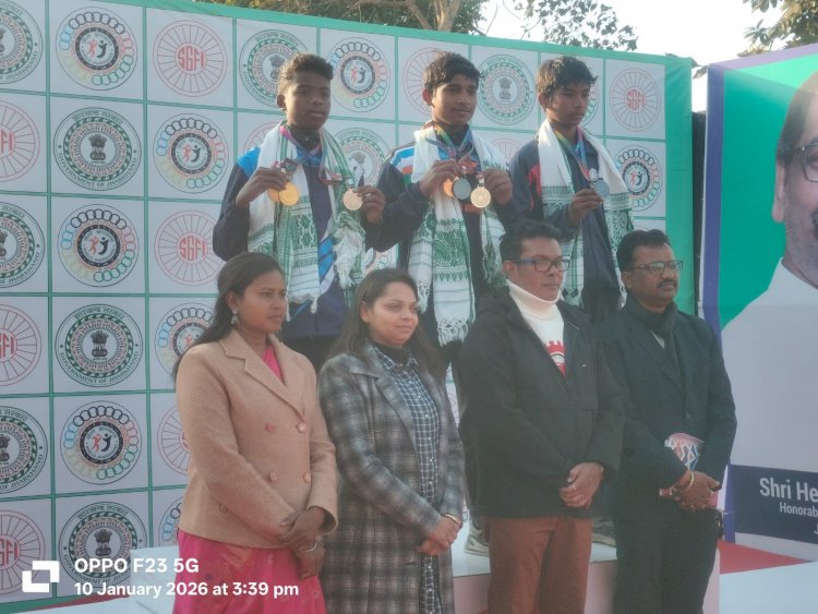*स्कूल नेशनल गेम में छत्तीसगढ़ के तीरंदाजो ने 8 मेडल हासिल *  CG को पहली बार रिकर्व में मेडल