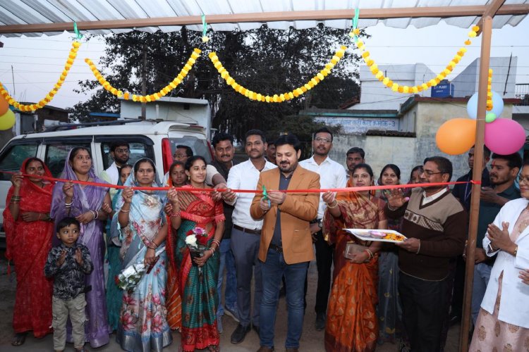 विधायक अनुज शर्मा ने ग्राम गिरौद को दी करोड़ों की सौगात; 1 करोड़  से अधिक के विकास कार्यों का भूमिपूजन व लोकार्पण