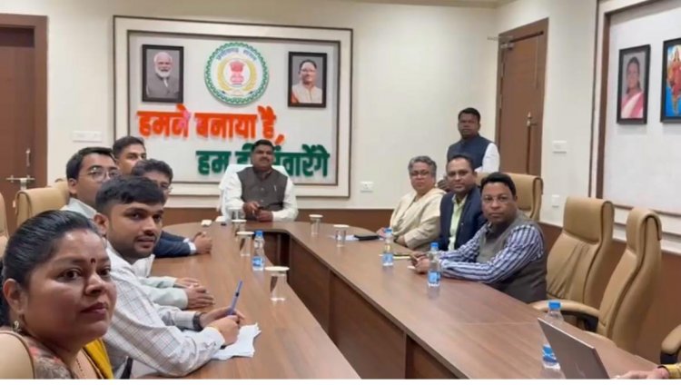  मंत्री गजेंद्र यादव ने किया विधि विभाग की नई वेबसाइट का लोकार्पण