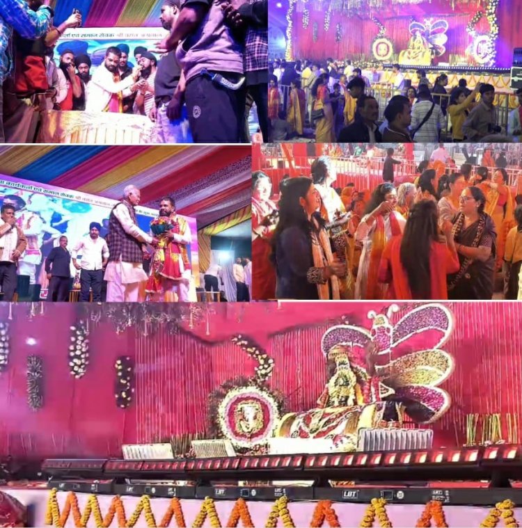 *धर्मवीर बसंत अग्रवाल के जन्मदिवस पर भक्तिमय हुई गुढ़ियारी, गूंजे 'राम आएंगे' के जयघोष, श्याम बाबा के दरबार में झूमे श्रद्धालु* **