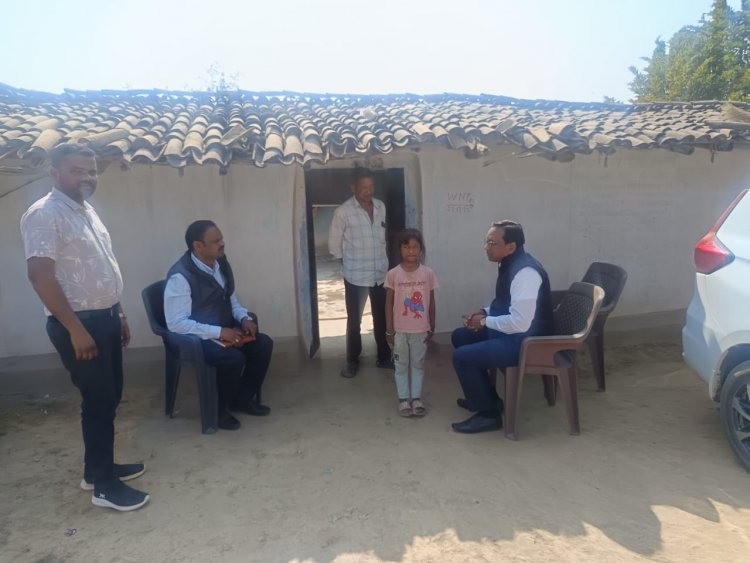 सूरजपुर : हृदय रोग से पीड़ित बच्ची का सफल निःशुल्क उपचार, सीएमएचओ ने किया गृह भ्रमण