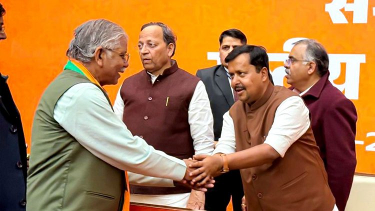 पूर्व विधानसभा अध्यक्ष धरमलाल कौशिक ने नितिन नबीन जी को राष्ट्रीय अध्यक्ष चुने जाने पर  दी शुभकमनाएं