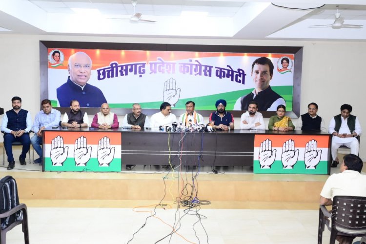 दीपक बैज ने कहा-----  धान खरीदी सरकार के भ्रष्टाचार का बड़ा माध्यम बना है