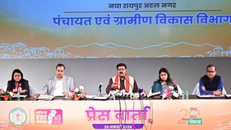 “संघर्ष से सफलता तक” – छत्तीसगढ़ में 18 लाख आवासों को मिली मंजूरी : डिप्टी सीएम विजय शर्मा