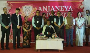 *पद्मश्री जे. एस. नेल्सन का आंजनेय यूनिवर्सिटी में सम्मान, भरतनाट्यम् की शास्त्रीय गरिमा से सजी सांस्कृतिक संध्या*