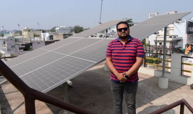 प्राकृतिक ऊर्जा से रोशन हो रहा प्रवीण शुक्ला का घर, बिजली बिल में हो रही उल्लेखनीय आर्थिक बचत…..