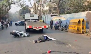 सड़क हादसे में स्कूली बच्चे की मौत : जिम्मेदार कौन ?