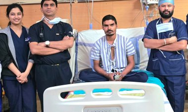 सबक्लेवियन आर्टरी कटने के बावजूद अत्यंत जटिल सर्जरी से बचाया गया मरीज का हाथ