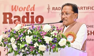रेडियो की विश्वसनीयता और एआई की गति मिलकर जनसेवा को बनायेंगे अधिक सशक्त : मुख्यमंत्री विष्णु देव साय