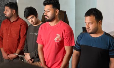 17 लाख नगदी रकम के साथ ऑनलाईन सट्टा संचालित करने वाले गिरोह का पर्दाफाश