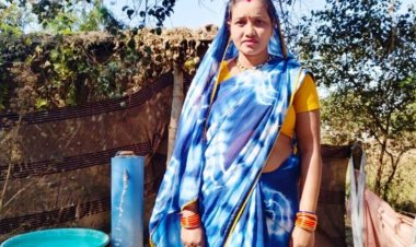 जल जीवन मिशन से मुंगेली जिला मुख्यालय से 25 किलोमीटर दूर ग्राम ठरकपुर में हर घर नल, हर घर जल का सपना साकार हुआ है।