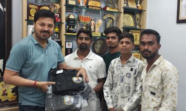 विधायक अनुज शर्मा ने निभाया अपना वादा: बरौदा कबड्डी प्रतियोगिता की विजेता टीम को वितरित किए ट्रैक सूट