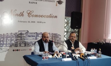 22 फरवरी 2026 को एचएनएलयू के 9वें दीक्षांत समारोह में माननीय भारत के मुख्य न्यायाधीश देंगे दीक्षांत उद्बोधन