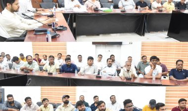 धान उठाव में तेजी लाने के सख्त निर्देश, 28 फरवरी तक शत-प्रतिशत डीओ कटवाएं -कलेक्टर श्री सिंह