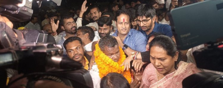 BREAKING : पूर्व मंत्री कवासी लखमा हुए जेल से रिहा, समर्थकों ने किया भव्य स्वागत