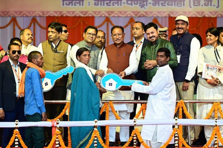 मुख्यमंत्री  विष्णु देव साय के साथ "अरपा महोत्सव 2026" में शामिल हुए  विधायक अनुज शर्मा