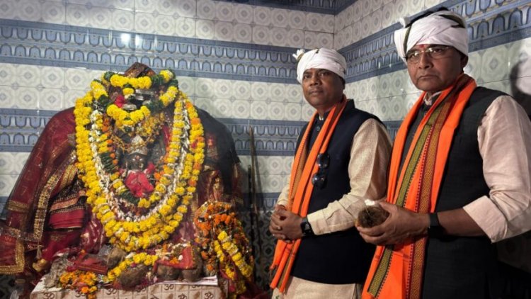 CG : माता मावली मेले में विकास की सौगात, 2.36 करोड़ से अधिक के कार्यों का भूमिपूजन-लोकार्पण