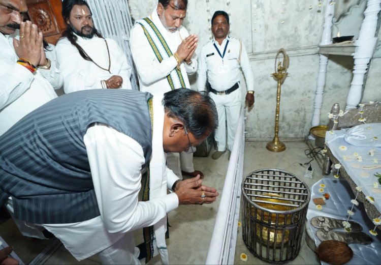  बाबा गुरू घासीदास जी के बताए मार्ग पर काम कर रही हमारी सरकार - मुख्यमंत्री श्री साय